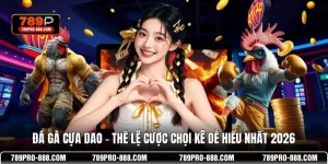 Đá Gà Cựa Dao - Thể Lệ Cược Chọi Kê Dễ Hiểu Nhất 2026